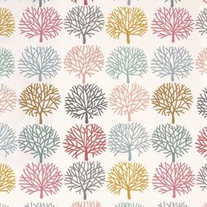 Ghastlie Orchard in Natural Multi -- 1/2 Yard