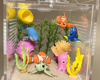 Recinto para arañas saltarinas - Tema de Buscando a Nemo