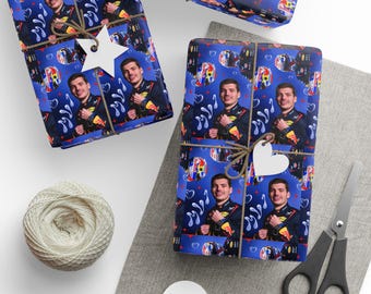 Max Verstappen Red Bull Racing F1 Wrapping Papers