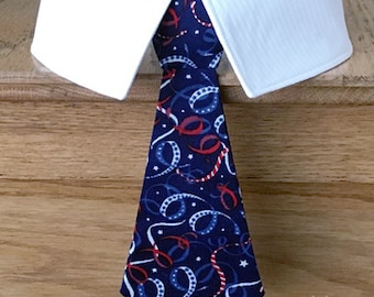 4th of July Dog Collar | Patriotic Dog Outfit | American Dog Bow Tie | Patriotic Dog Accessories