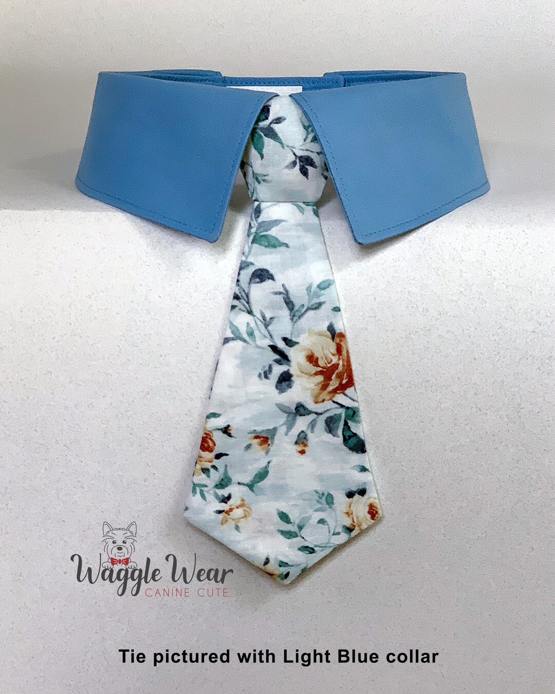 personalized dog tie