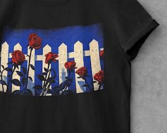 Blue Velvet Cult Film T-Shirt | David Lynch Inspired Surreal Cinema Tee
