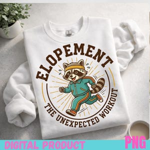 Elopement The Unexpected Workout Funny Autism PNG: autism awareness png special needs png neurodiversity support Digital Download