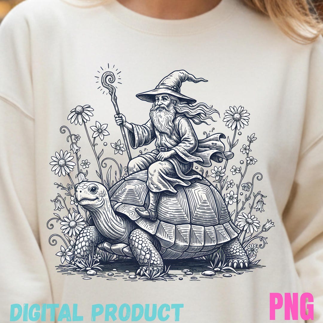 Retro Medieval Turtle Rider PNG Funny Renaissance Fantasydesign Vintage ...
