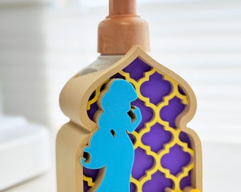 3D Printed Princess Inspired Soap Holder, Magic Lamp Decor
