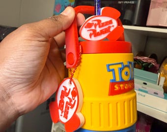 STLファイル ストローのトッパーと缶切り ピザプラネット