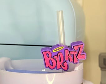 Straw topper