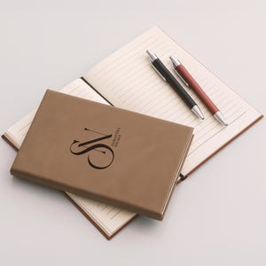 Travel Journal, Engraved Leather Journal, Custom Office Gift, Custom Daily Journal, Monogrammed Journal, Corporate Gifts, Gift for Office