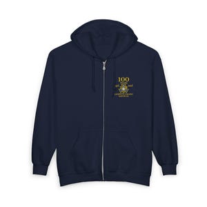 APO 100 Years Full Zip Hoodie - Embroidered - Free Shipping