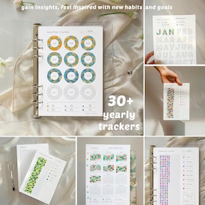 Ultimate Life Planner Bundle: 500+ PRINTABLE Pages, Daily, Weekly, Yearly Templates, 2026 Journal (A5, Letter size 8x11 ) image 10