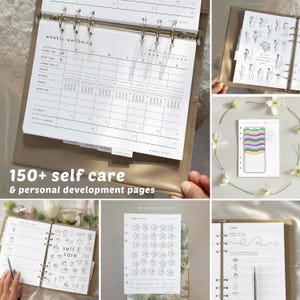 Ultimate Life Planner Bundle: 500+ PRINTABLE Pages, Daily, Weekly, Yearly Templates, 2026 Journal (A5, Letter size 8x11 ) image 9