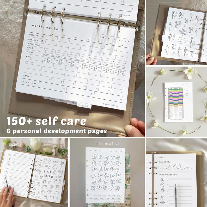 Ultimate Life Planner Bundle: 500+ PRINTABLE Pages, Daily, Weekly, Yearly Templates, 2026 Journal (A5, Letter size 8x11 ) image 9