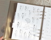 Daily Affirmations: Printable, Wellness Journal, Positive Quotes, Inspiration, Gratitude Prompts (PDF, Letter size, A5)
