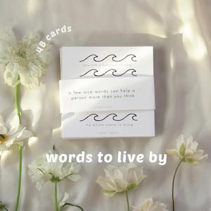 Frases para la vida: 48 citas inspiradoras, tarjetas de afirmación, citas positivas diarias, filosofía, estoicismo y budismo (imprimibles, PDF).