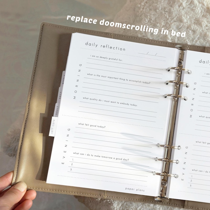 Planner Ritual Printable Ritual Planner - Etsy