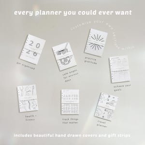 Ultimate Life Planner Bundle: 500+ PRINTABLE Pages, Daily, Weekly, Yearly Templates, 2026 Journal (A5, Letter size 8x11 ) image 13