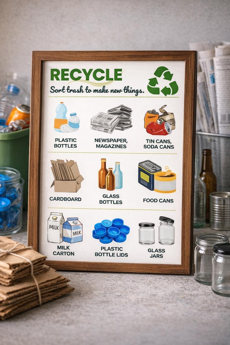 Reduce Reuse Recycle Compost Poster | Reduce Reuse Recycle Compost ...