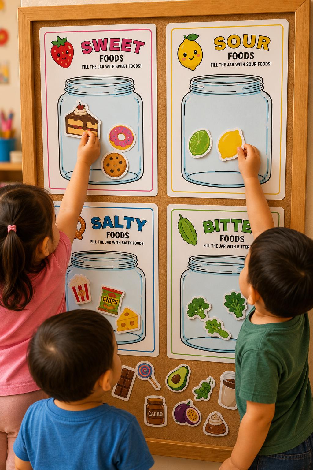 Taste Sorting Activity for Kids Printable | Flavour Sorting | Sweet ...
