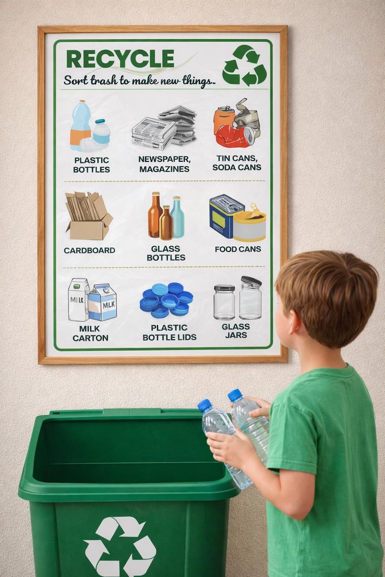 Reduce Reuse Recycle Compost Poster | Reduce Reuse Recycle Compost ...