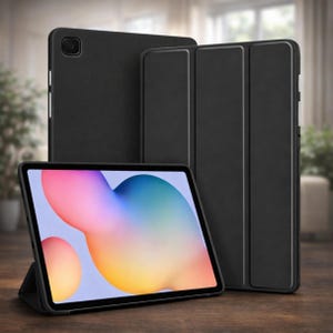 Slanke beschermende tablethoes met automatische slaapstand Smart Cover Schokbestendige opvouwbare standaard