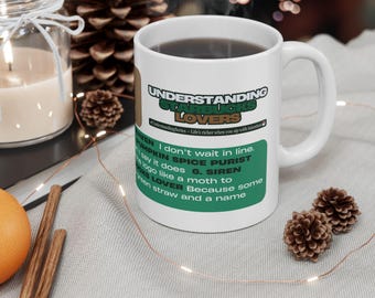 Understanding Starbucks Lovers Mug: Funny Coffee Lover Gift, Barista Humor Cup