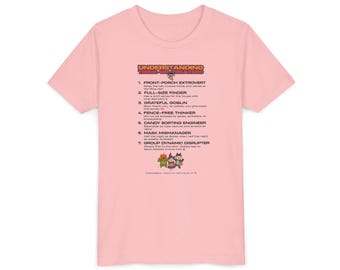 Understanding Trick-or-Treaters: Funny Youth Short Sleeve Halloween Tee made with super-soft Bella+Canvas fabric
