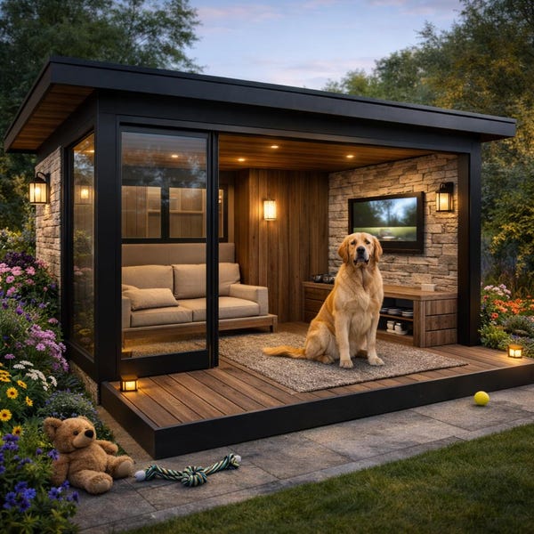 Progetto di cuccia moderna a temperatura controllata – Costruzione di una cuccia isolata (PDF)