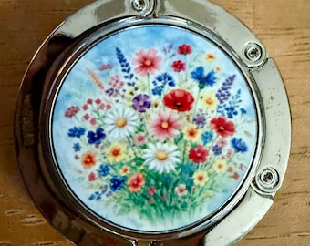 Floral Purse Hook: Boho Bag Hanger
