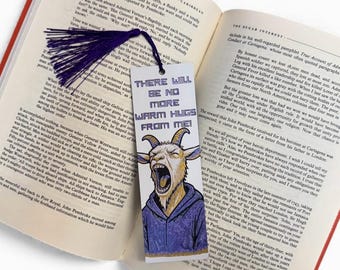 No More Warm Hugs (Prepotente) Dungeon Crawler Carl Inspired 3D Bookmark