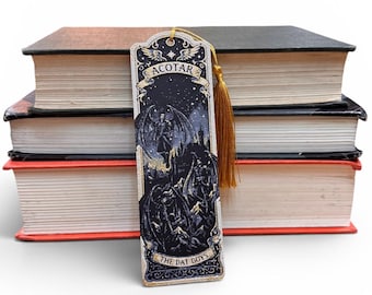 Bat Boys Velaris ACOTAR Inspired 3D Bookmark