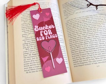 Sucker For Red Flags 3D Bookmark