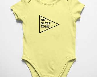 No Sleep Zone Baby Bodysuit