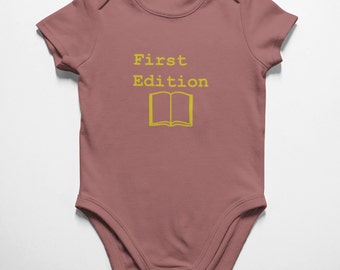 First Edition Baby Bodysuit