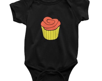 Cupcake Baby Bodysuit