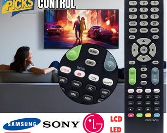 Universal TV Remote Control for Samsung Sony LG Panasonic TCL Hisense Soniq – Netflix