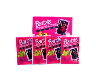 barbie trading cards value