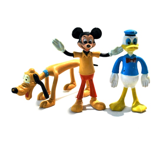 Disney Bendy Collection by Durham Mickey Mouse, Donald Duck