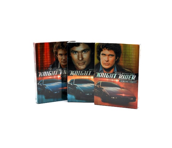 Sealed Knight Rider DVD Box Sets Seasons 1-3 David Hasselhoff