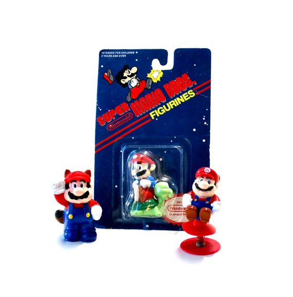 Nintendo Super Mario Figure Collection 1989 Mario W/turtle