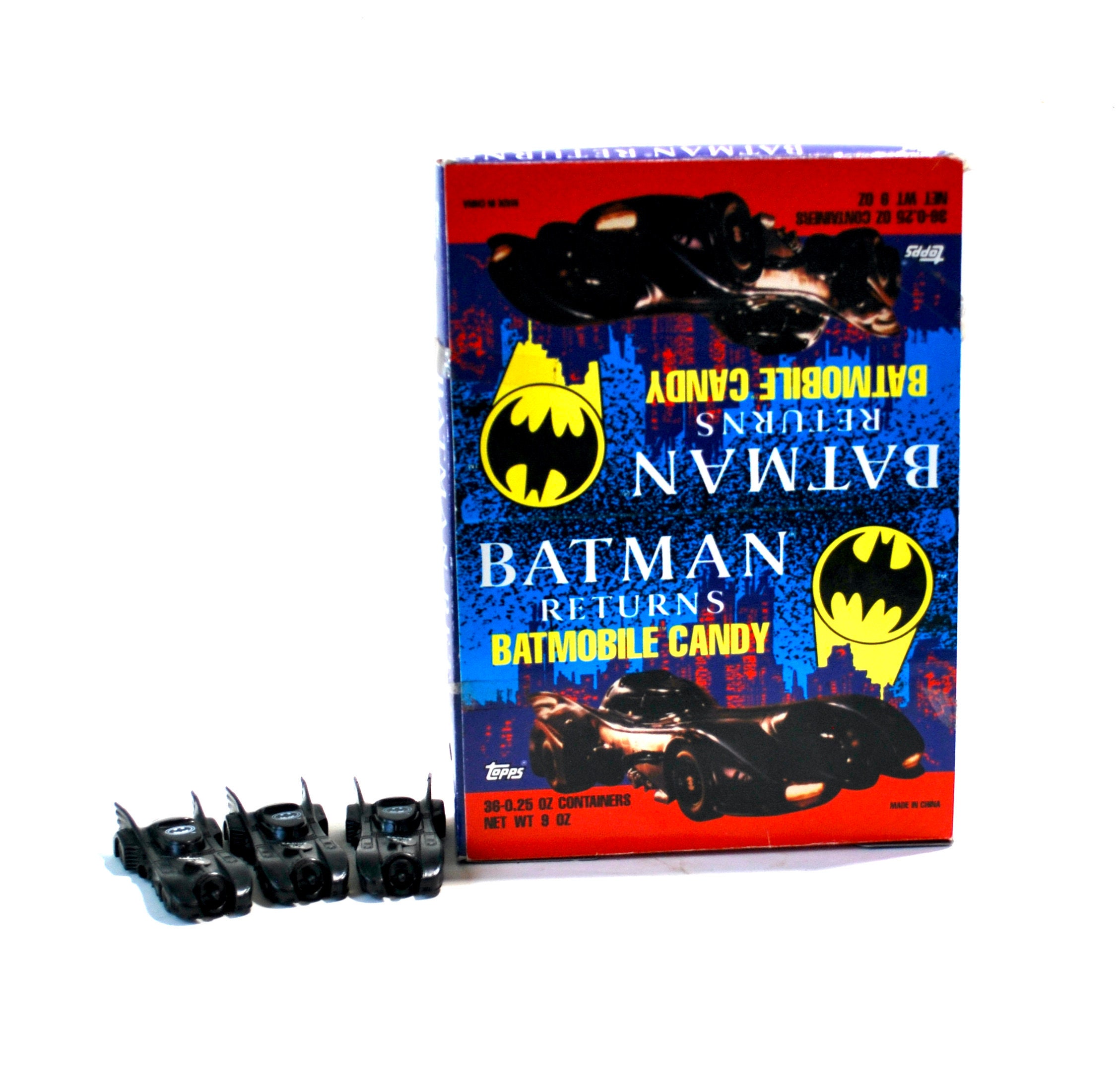 Batman Returns Batmobile Candy Container by Topps Old Stock 1991 - Etsy