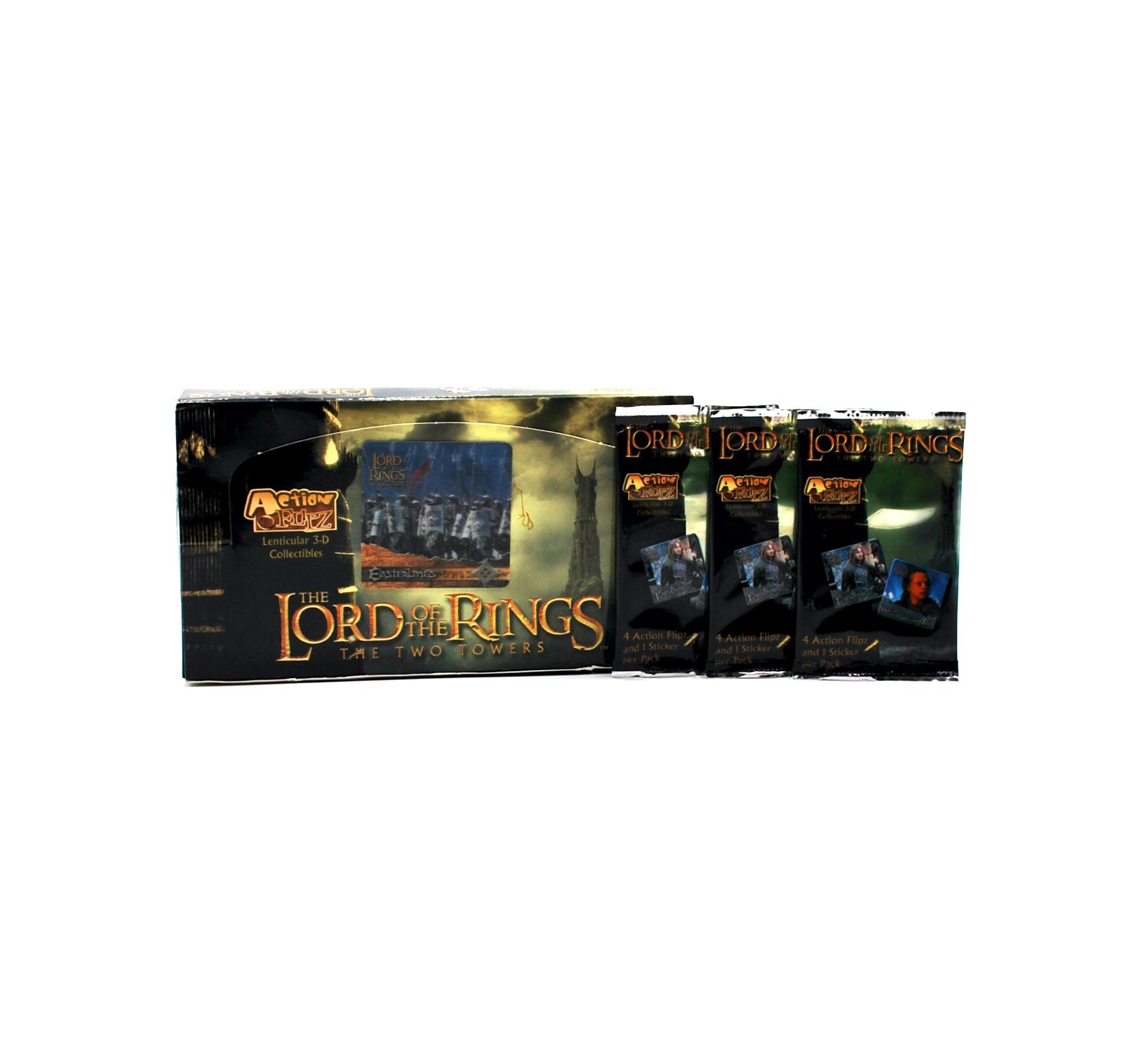 3 Packs Lord of the Rings the Two Towers Action Flipz Lenticular 3