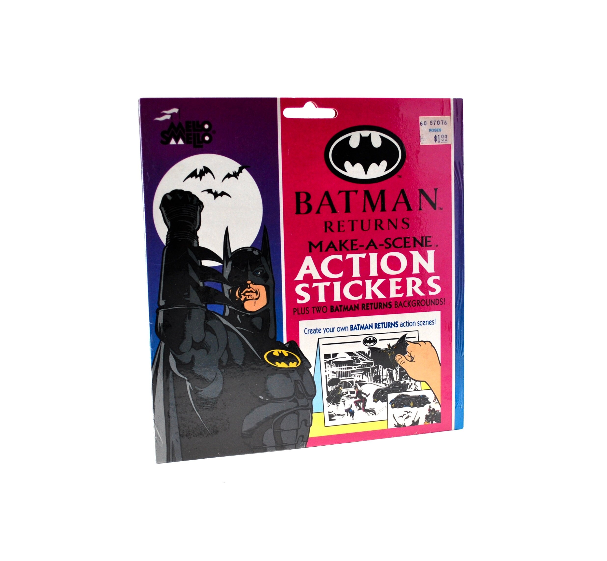 Batman Returns Make A Scene Action Stickers by Mello Smello - Etsy