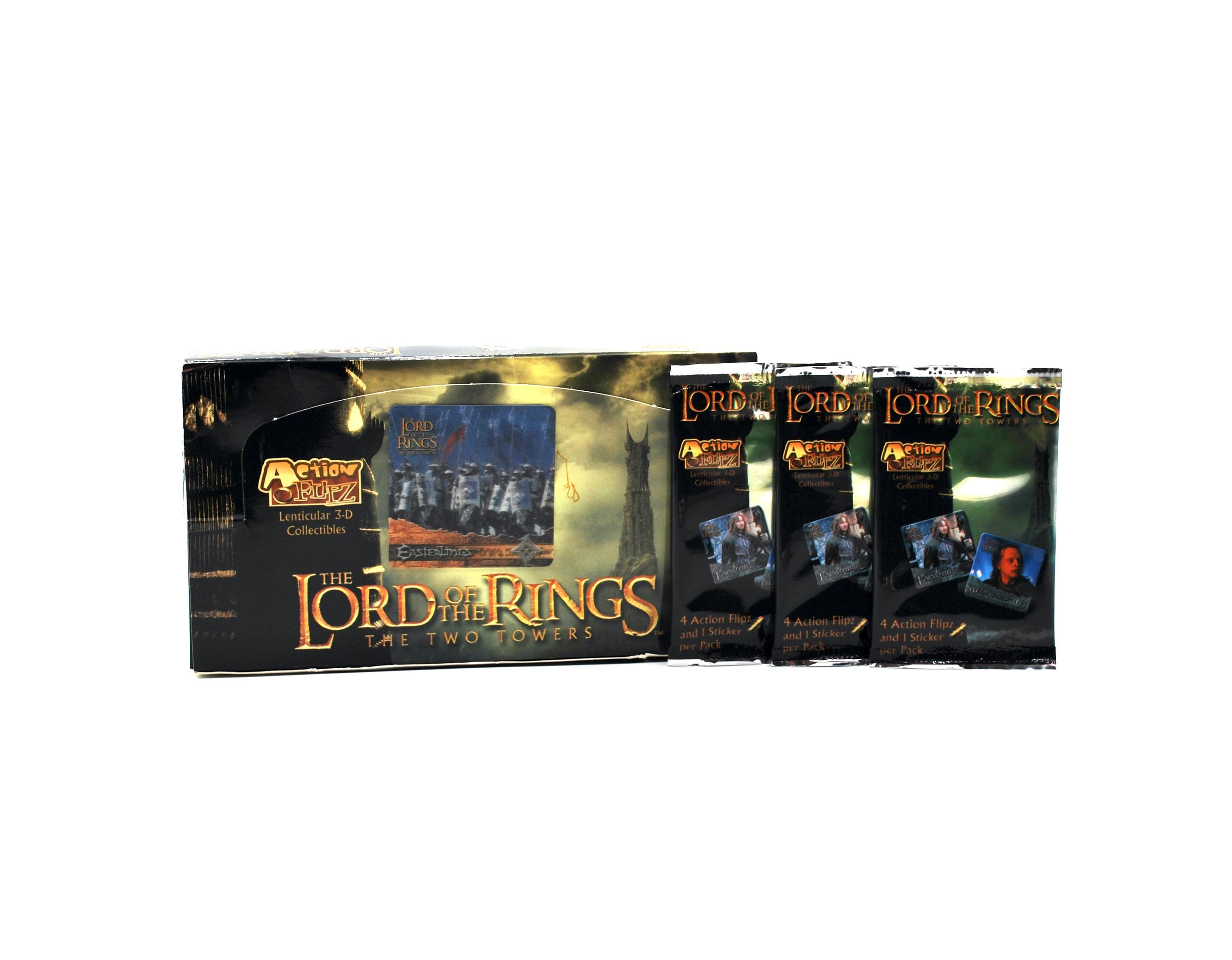 3 Packs Lord of the Rings the Two Towers Action Flipz Lenticular 3