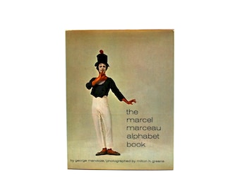 Marcel Marceau, Bip the Clown, Marcel Marceau Print, Marceau