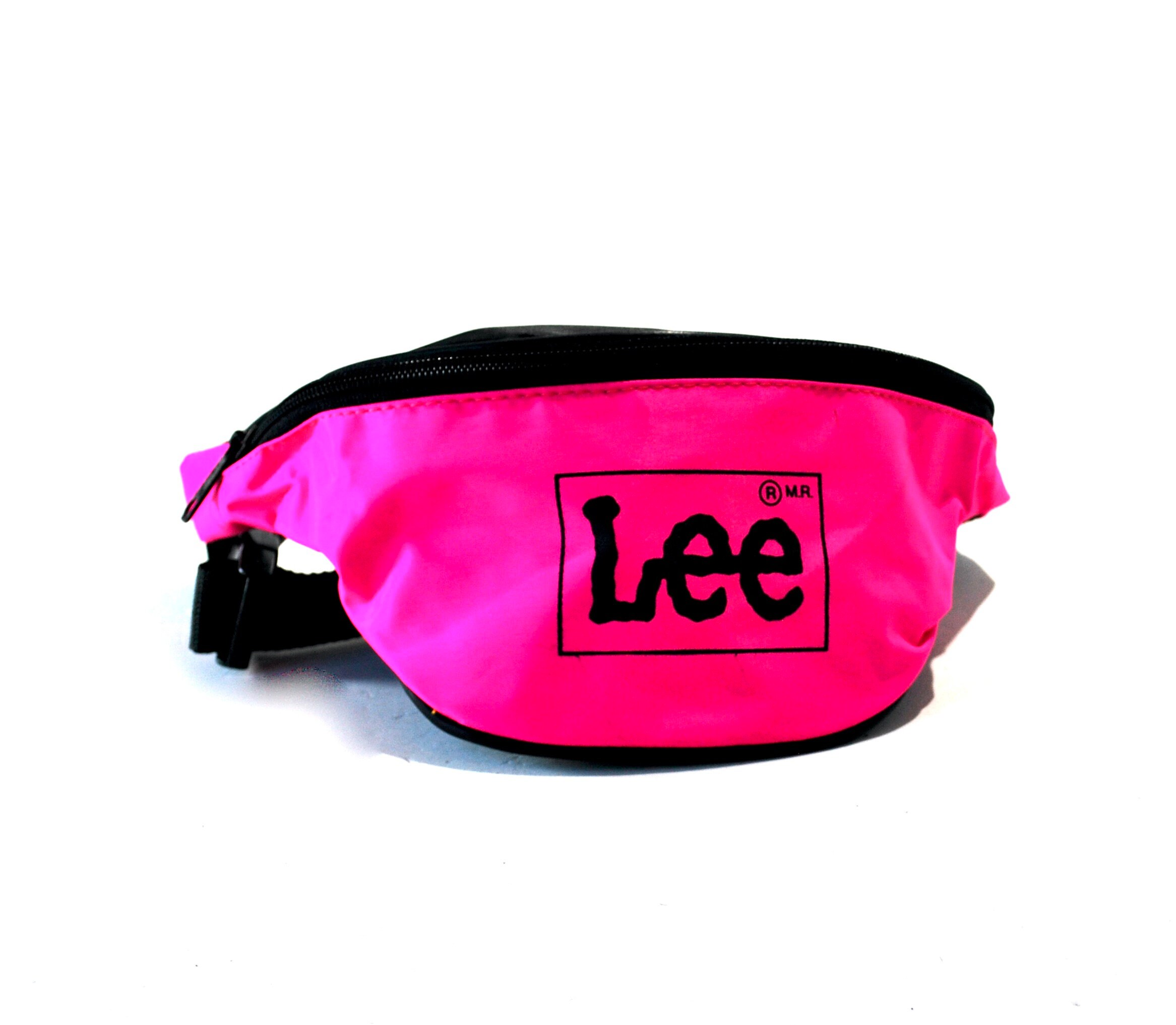 Trapstar London Neon Pink Fanny/across body Pack, with trapstar logo on