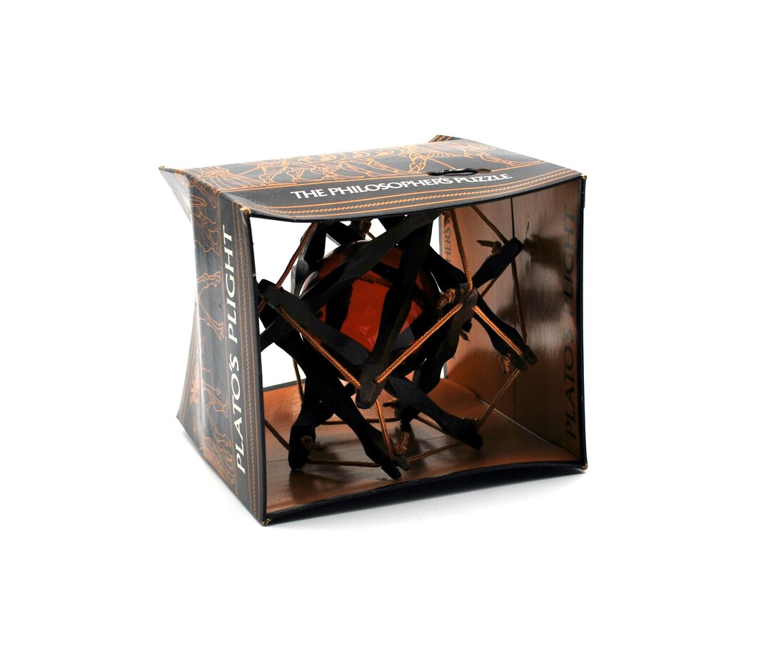 THE PHILOSOPHER'S PUZZLE Plato's Plight Three Dimensional Double Riddle ...
