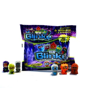 Blinku Micro Monsters Starter Pack with Collector Bag by Topps  Like Crazy Bones