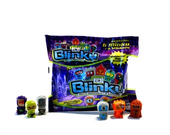 Blinku Micro Monsters Starter Pack with Collector Bag by Topps  Like Crazy Bones