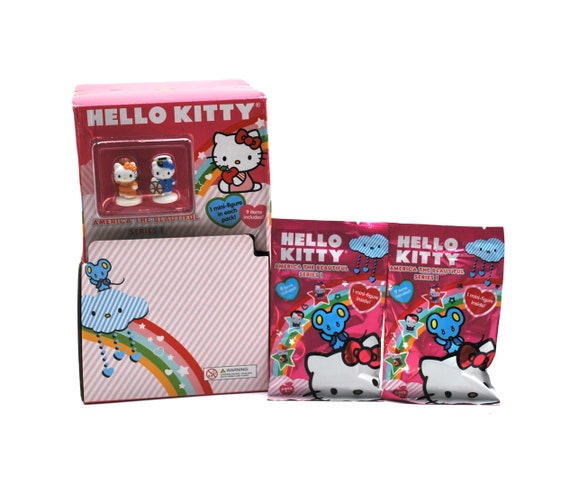 2 Packs Hello Kitty America the Beautiful Includes 1 Mini Figure