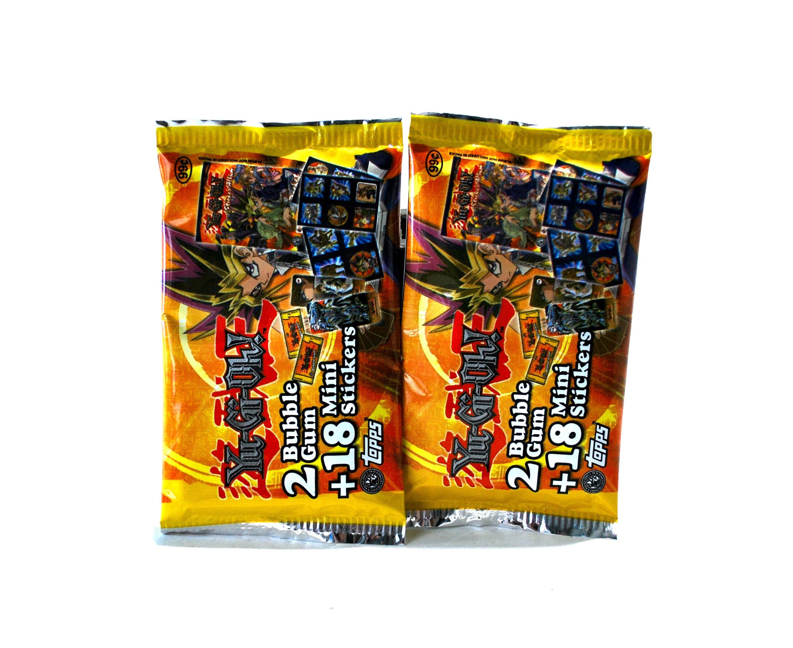 Yu Gi Oh! Pocket Collection Album & 3 Sticker Packs Topps 1996 - Etsy